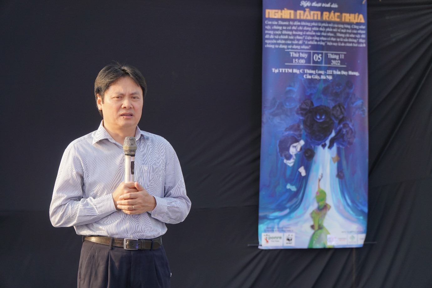 Ông Nguyễn Trung Thắng phát biểu tại chương trình.