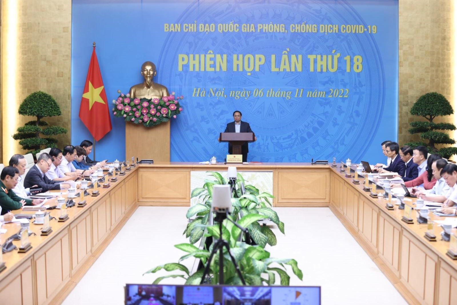 Thủ tướng Phạm Minh Chính chủ trì phiên họp lần thứ 18 của Ban Chỉ đạo