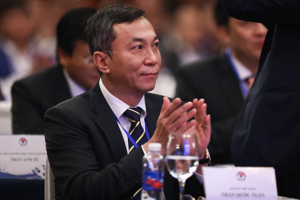 Ông Trần Quốc Tuấn đắc cử Chủ tịch VFF khoá 9 (nhiệm kỳ 2022-2026). Ảnh: MC