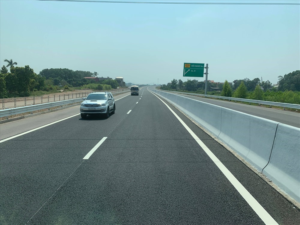 Đoạn cao tốc Bắc Giang - Hữu Lũng đã hoàn thành, trong khi đoạn cao tốc Hữu Nghị – Chi Lăng chưa triển khai trên thực tiễn