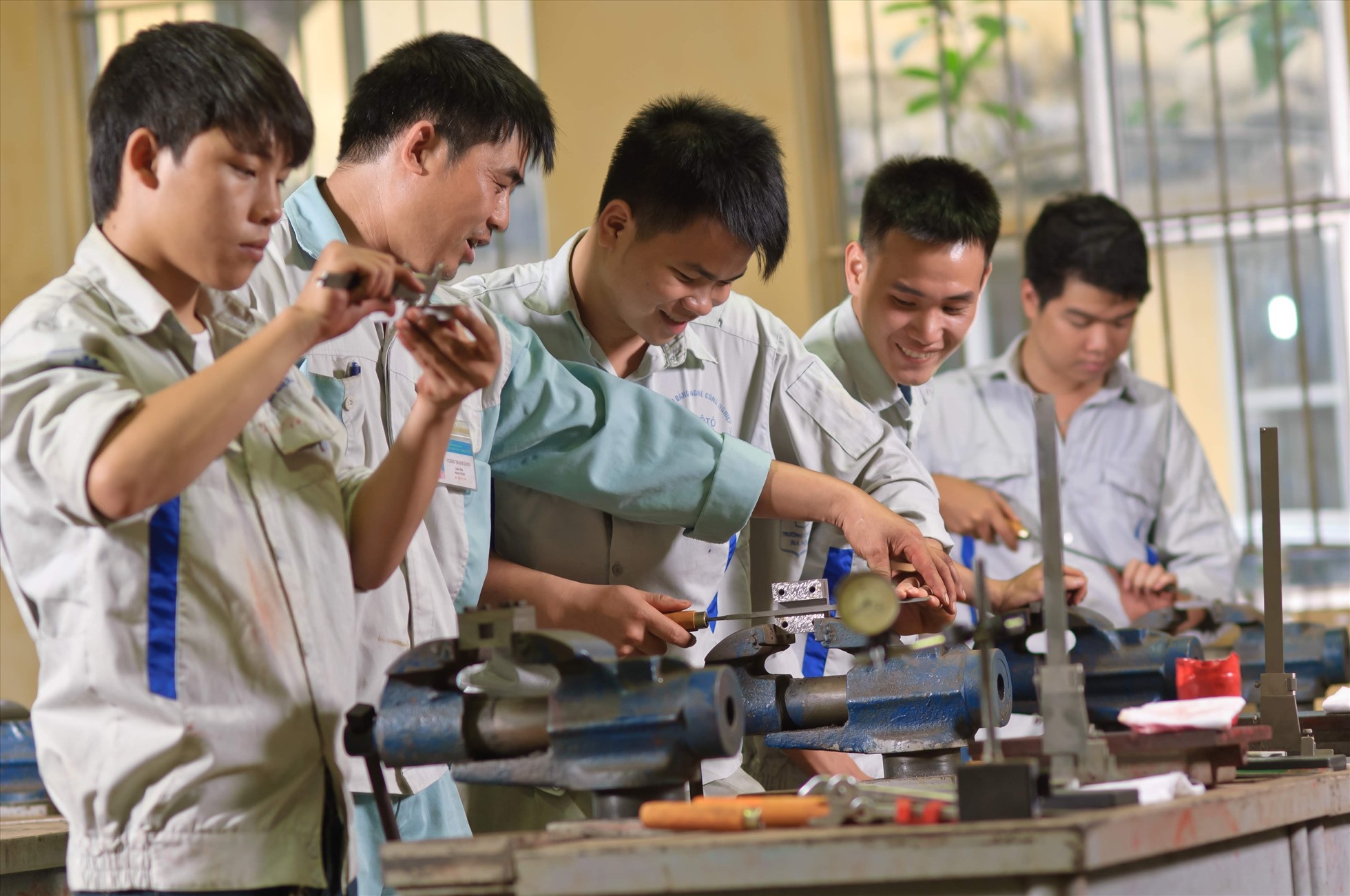 Chú thích: Năm 2023 sẽ thanh tra hàng loạt cơ sở giáo dục nghề nghiệp. Ảnh: Hải Nguyễn.