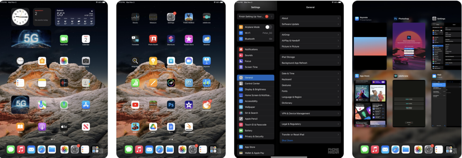 iPad thế hệ thứ 10 đi kèm với iPadOS 16. Ảnh chụp màn hình