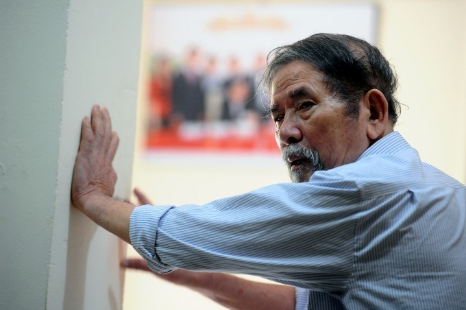 Hình ảnh Nhà văn Lê Lựu vào năm 2013. Ảnh: Hoàng Hà
