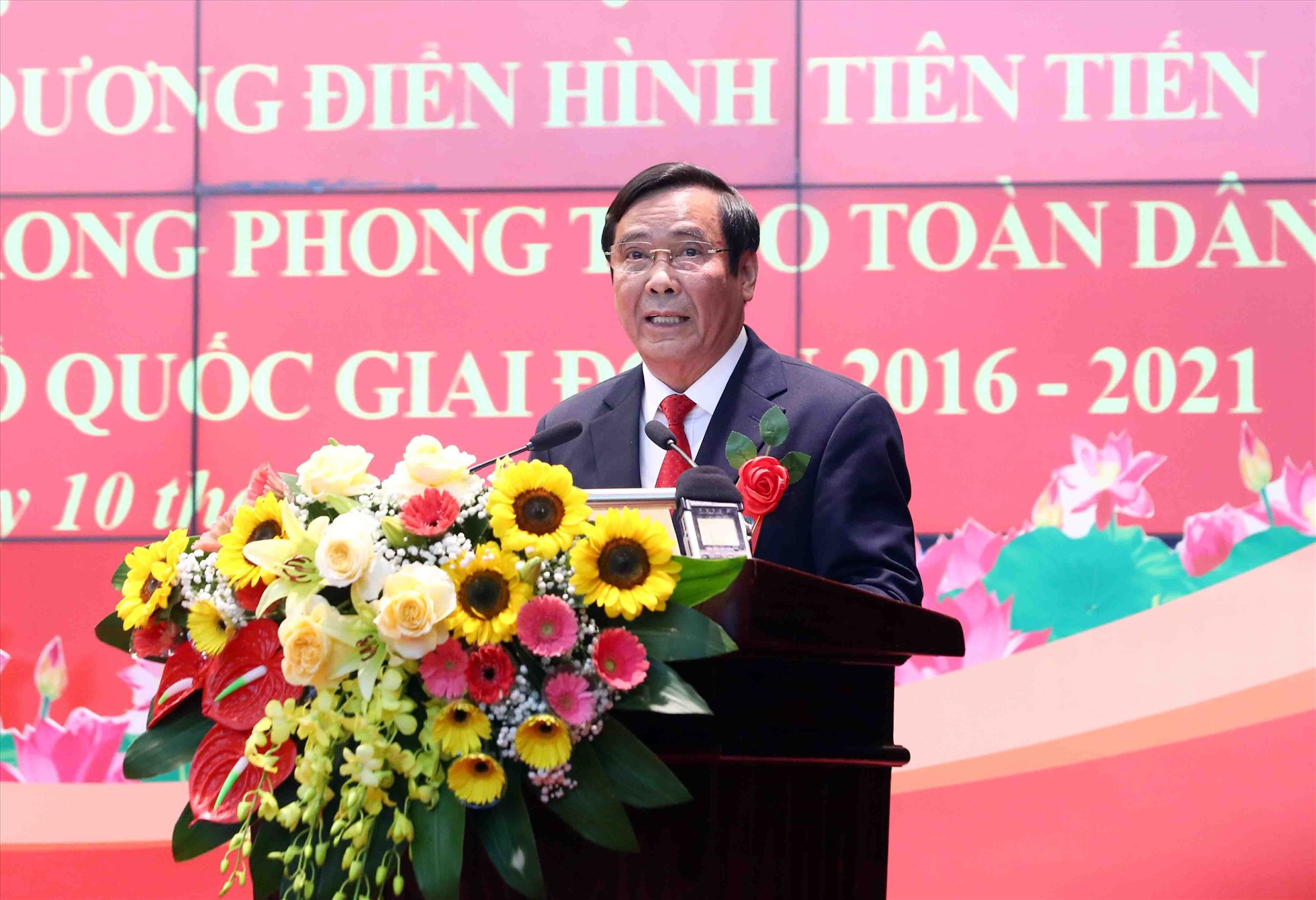 Chủ tịch Hội Người cao tuổi Việt Nam Nguyễn Thanh Bình. Ảnh: Kiên Phạm