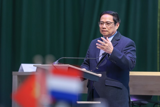 Thủ tướng đề nghị Hà Lan hỗ trợ xây dựng Brainport tại Hà Nội. Ảnh: VGP