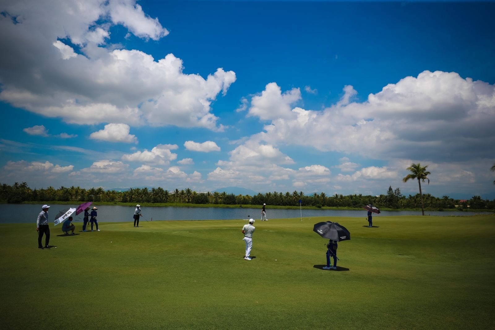 Sân golf BRG Đà Nẵng, nơi được cho là xảy ra vụ việc golfer Nguyễn Viết Dũng đánh nữ nhân viên phục vụ hôm 6.12. Ảnh: BRG
