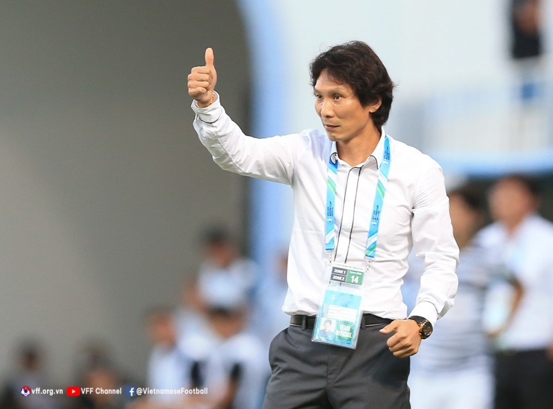 Huấn luyện viên Gong Oh-kyun đang nhận được sự quan tâm từ một số đội bóng tại V.League. Ảnh: VFF