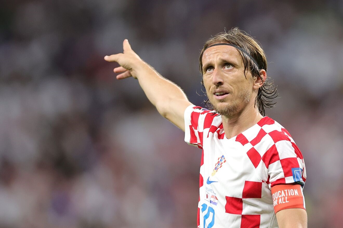 Modric đã lĩnh xướng Croatia đến bán kết. Ảnh: FIFA