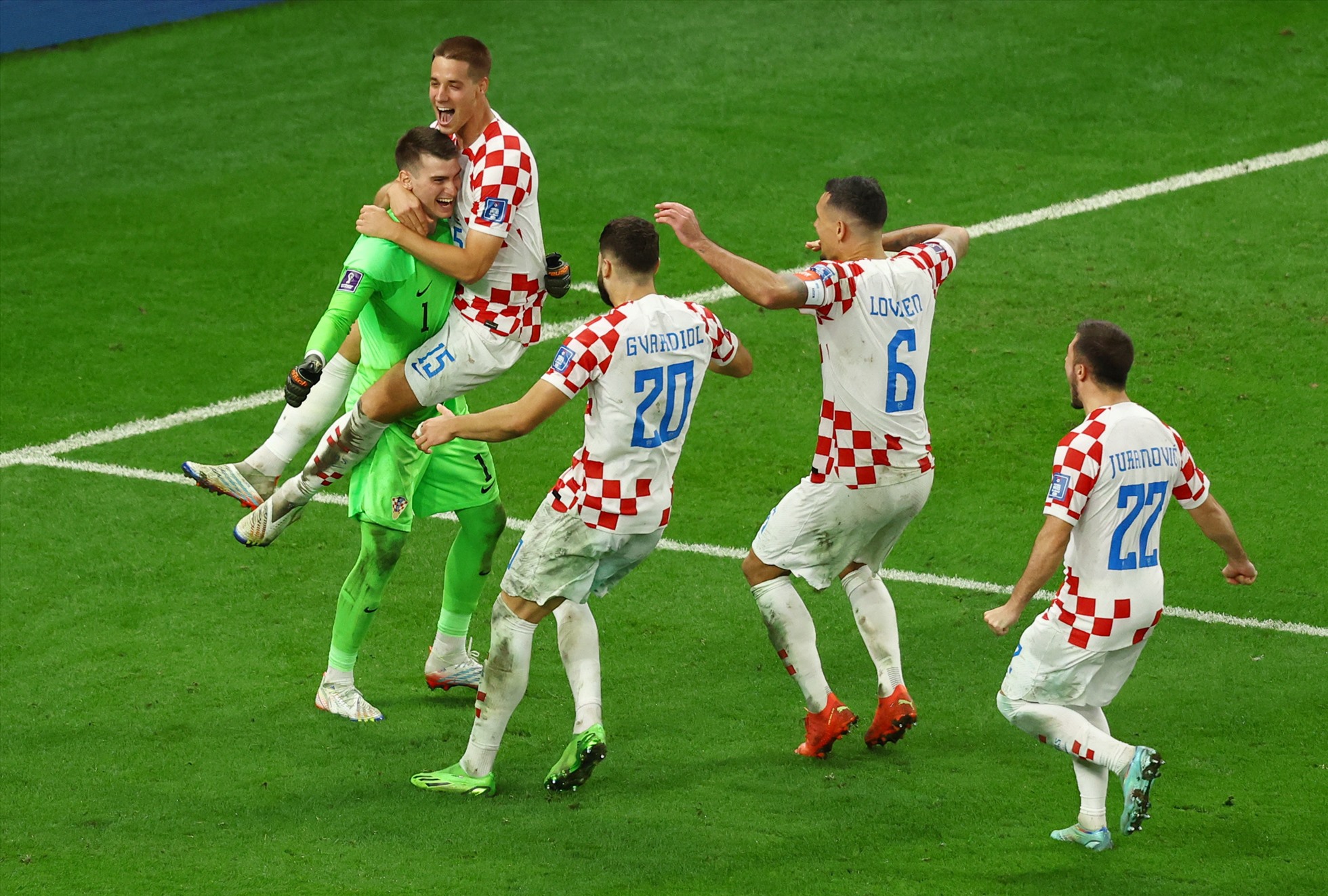 Croatia không thắng trận knock-out nào trong 90 phút kể từ năm 1998. Ảnh: AFP