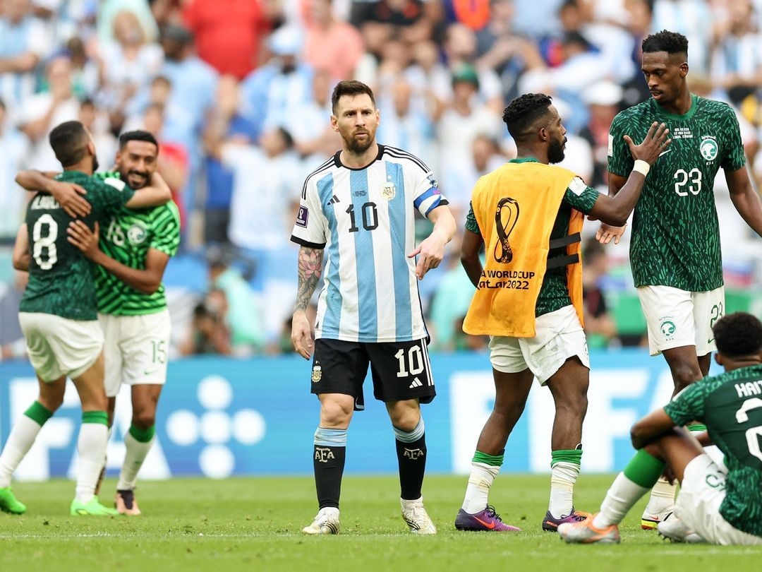 Sau trận thua Saudi Arabia 1-2, tuyển Argentina đã thắng 5 trận liên tiếp để giành quyền vào chung kết. Ảnh: AFP