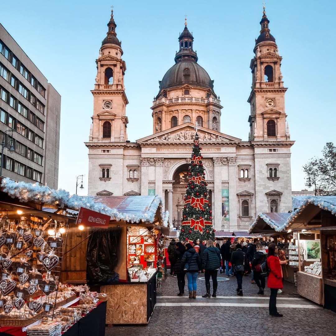 Hội chợ Giáng sinh Budapest. Ảnh: @budapest_with_banai