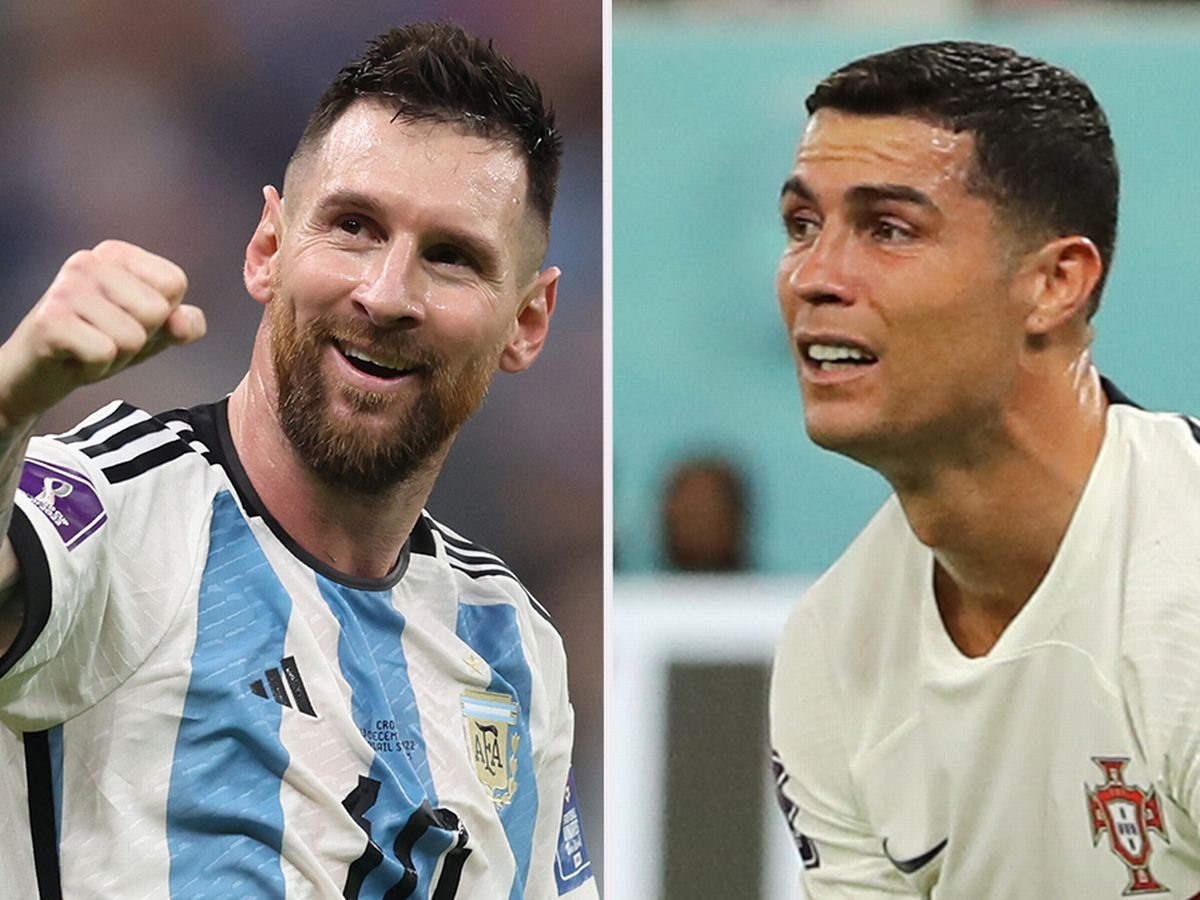 Nếu vô địch World Cup, Messi chính thức vượt mặt Ronaldo. Ảnh: AFP