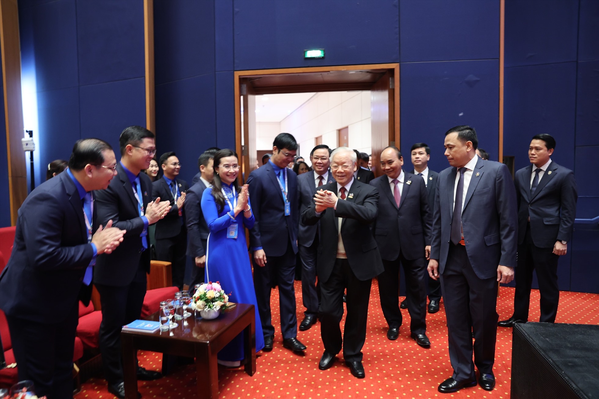 Tổng Bí thư Nguyễn Phú Trọng dự phiên trọng thể Đại hội Đoàn toàn quốc lần thứ XII.