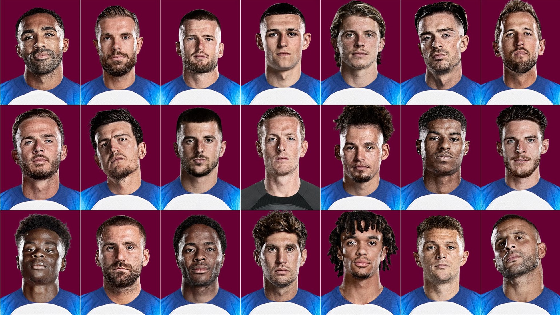 Các ngôi sao của tuyển Anh tham dự World Cup 2022 đều thuộc biên chế các đội Premier League. Ảnh: Sky Sports