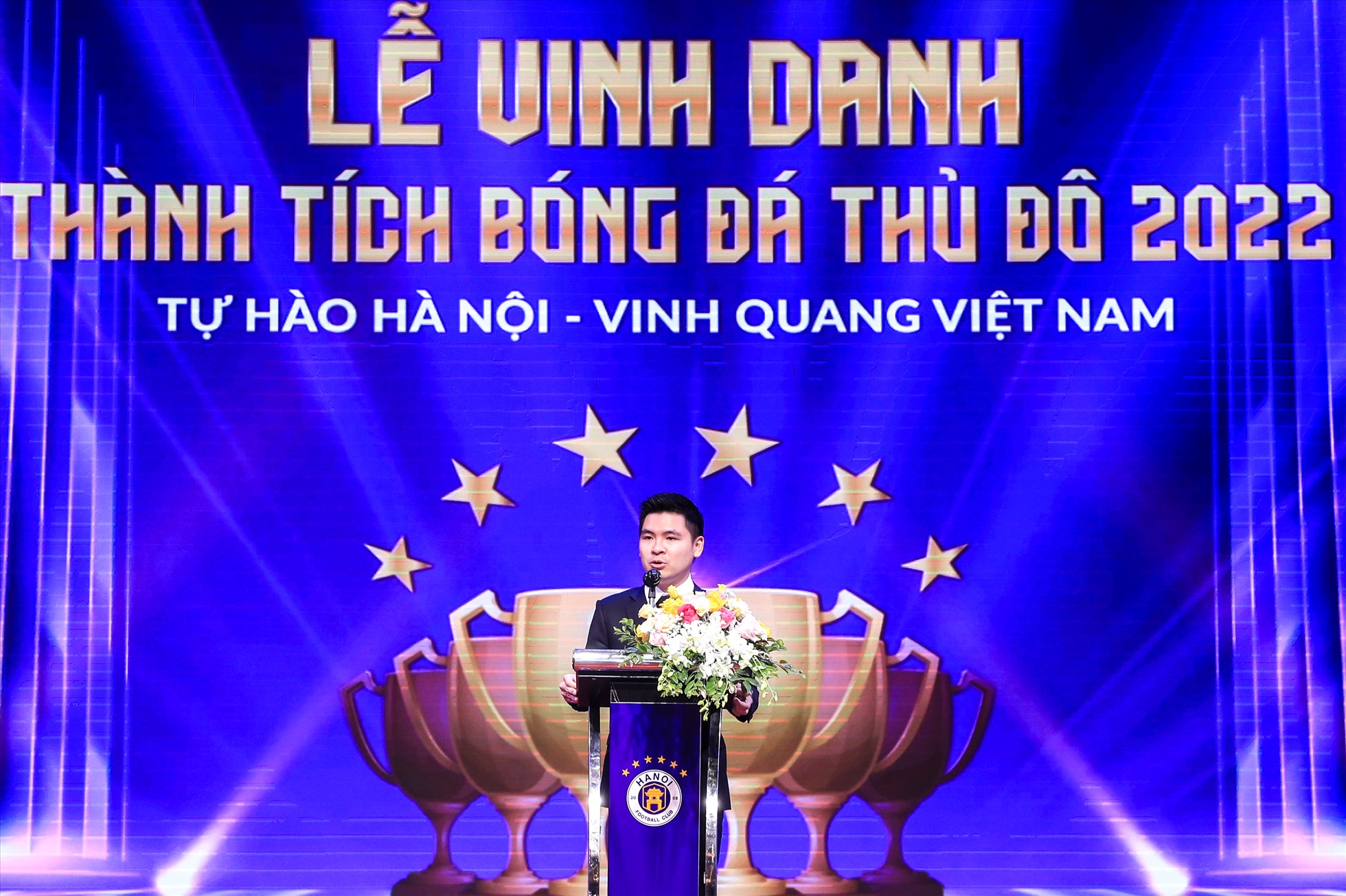Chủ tịch câu lạc bộ Hà Nội Đỗ Vinh Quang đặt mục tiêu vươn ra đấu trường AFC Champions League cho mùa giải 2023.
