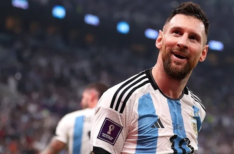 Niềm vui của Messi
