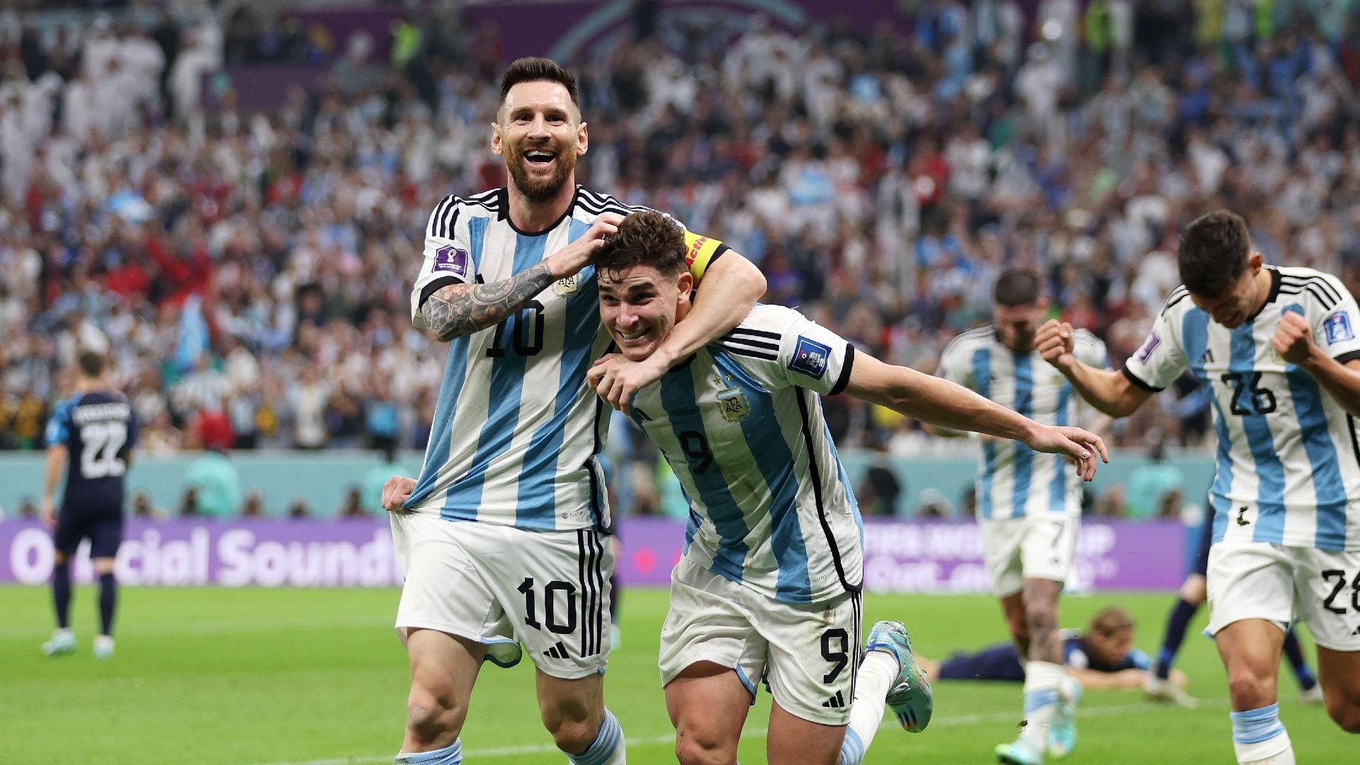 Chung kết World Cup 2022 sẽ là nơi Messi chơi điệu Tango cuối cùng ở sân chơi này. Ảnh: AFP