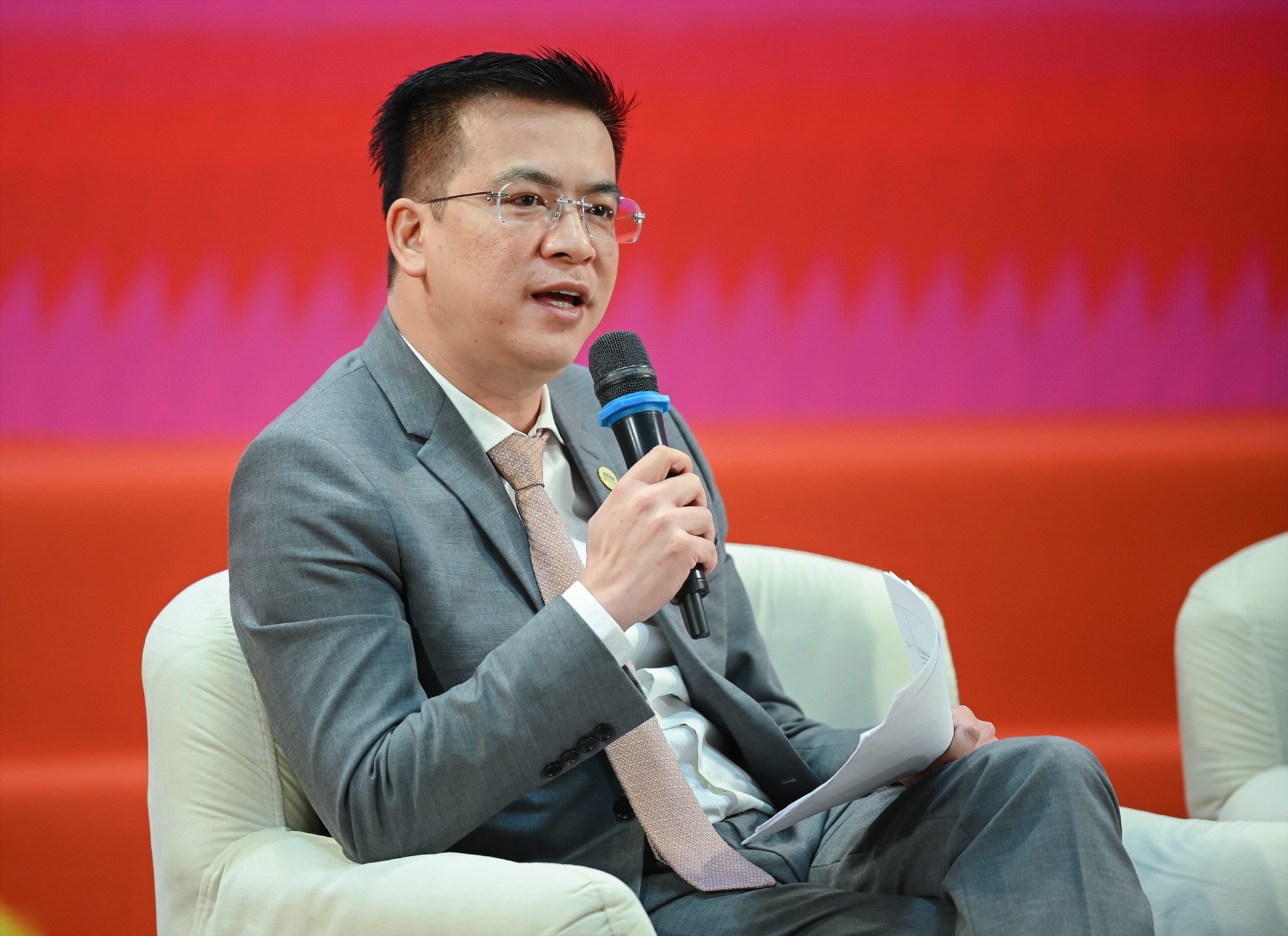 Tổng Giám đốc Truyền hình Quốc hội Lê Quang Minh. Ảnh: Phạm Thắng