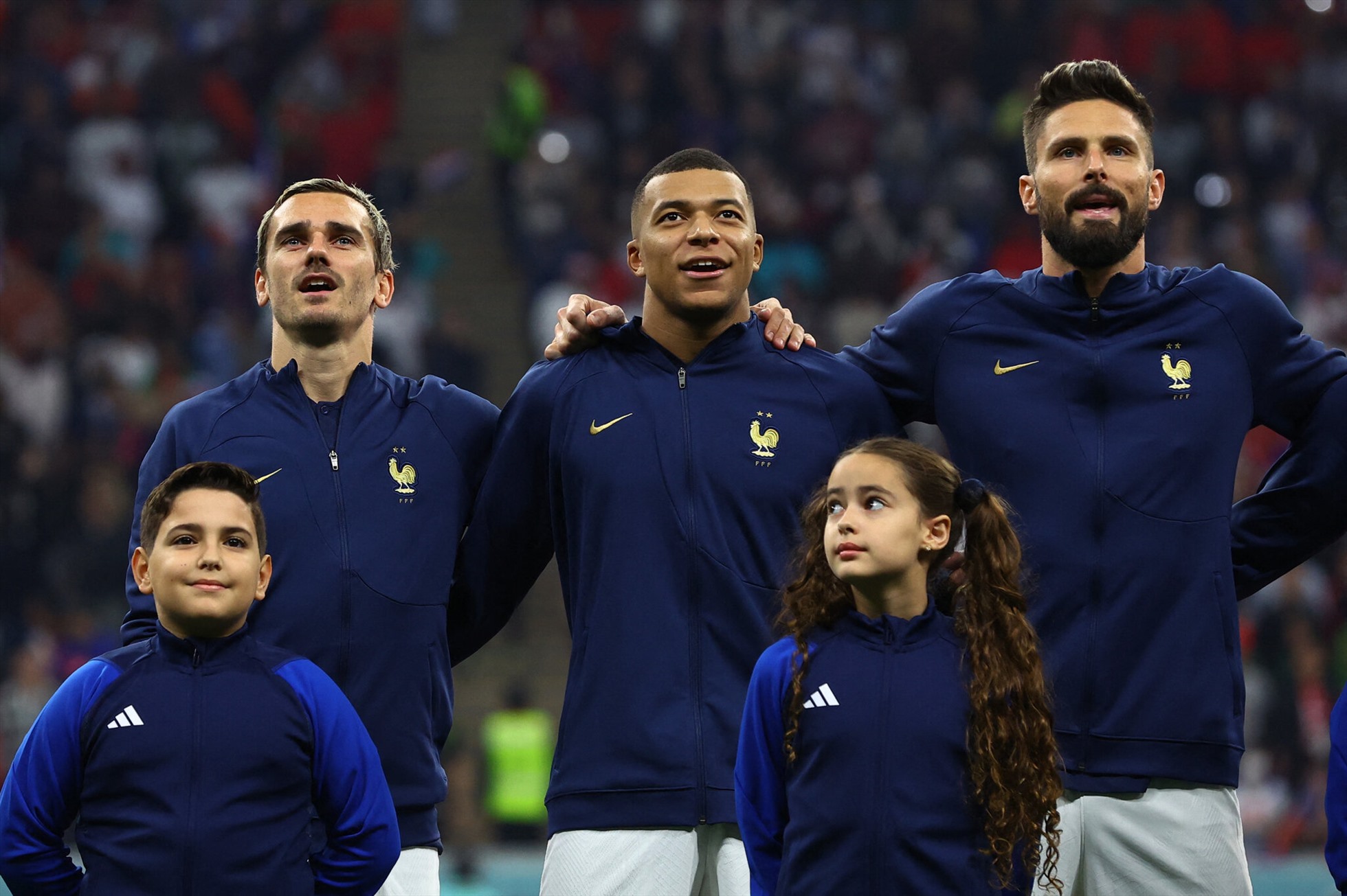 Pháp đang sở hữu thế hệ cầu thủ tài năng bậc nhất. Ảnh: AFP
