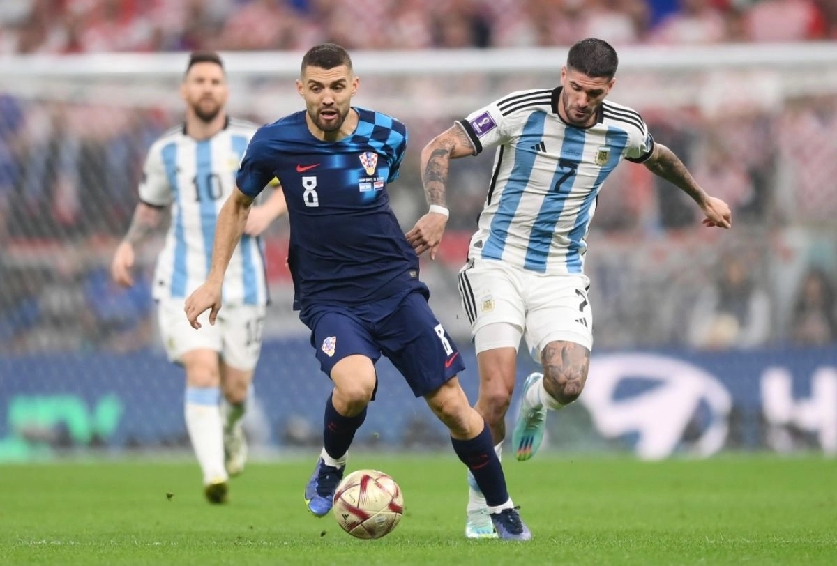 De Paul có thể là chìa khóa cho Argentina ở trận chung kết World Cup 2022. Ảnh: AFP