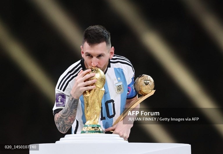 Hãy xem Messi và đội tuyển Argentina trở thành nhà vô địch World Cup