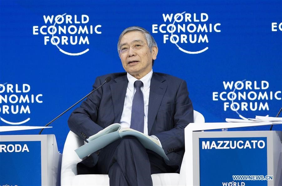 Thống đốc BOJ Kuroda. Ảnh: Xinhua