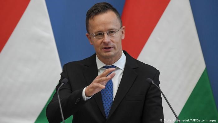 Ngoại trưởng Hungary Peter Szijjarto. Ảnh: AFP