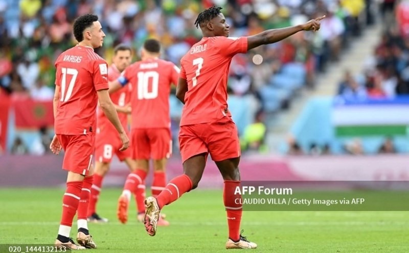 Đội tuyển Thụy Sĩ sẽ có trận đấu khó khăn? Ảnh: AFP