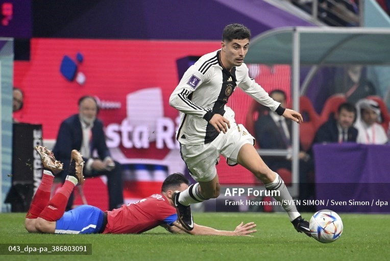 Đội tuyển Đức có thể kéo chung Tây Ban Nha bị loại nếu họ thua Costa Rica. Ảnh: AFP