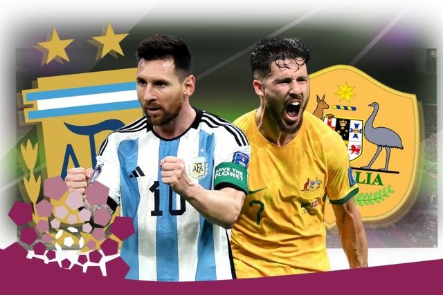 Tuyển Australia sẽ là “miếng mồi ngon” cho tuyển Argentina? Ảnh: Evening Standard
