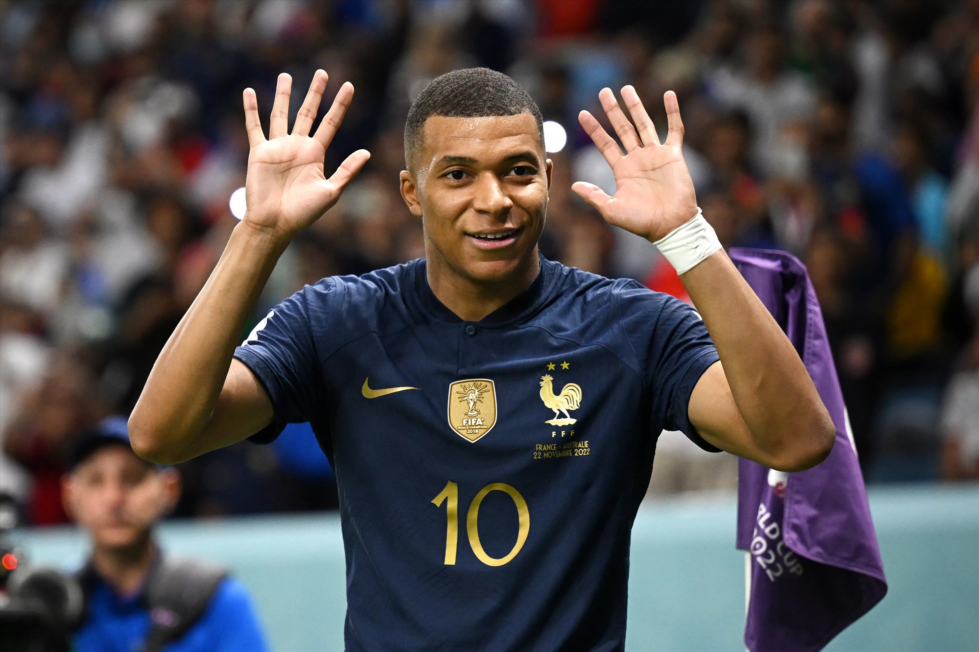 Cá nhân Mbappe vẫn có giải đấu xuất sắc.  Ảnh: AFP