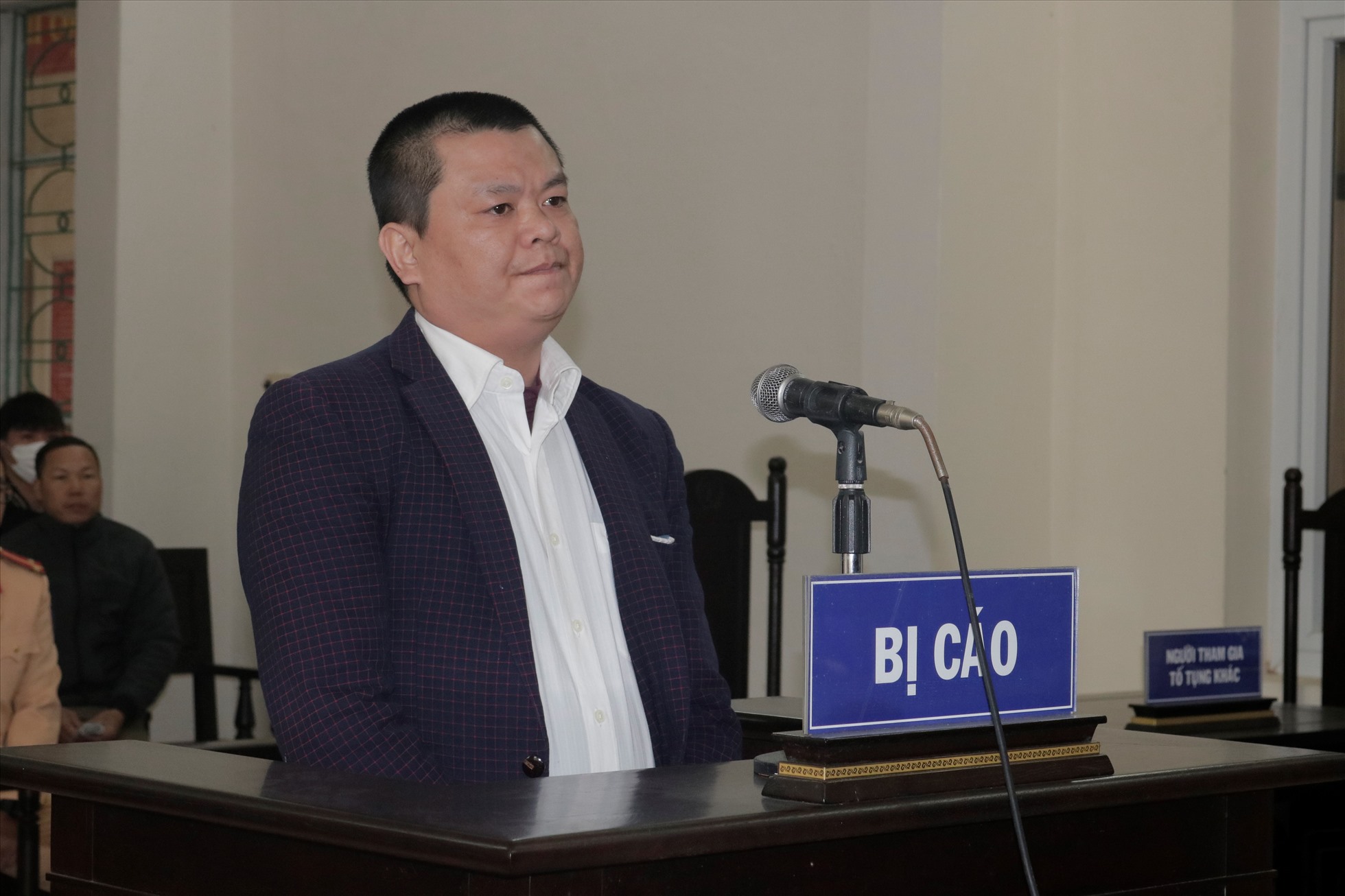 Tòa án nhân dân TP Móng Cái  tuyên phạt Nguyễn Mạnh Cường 12 năm tù giam. Ảnh: Cổng thông tin điện tử Quảng Ninh