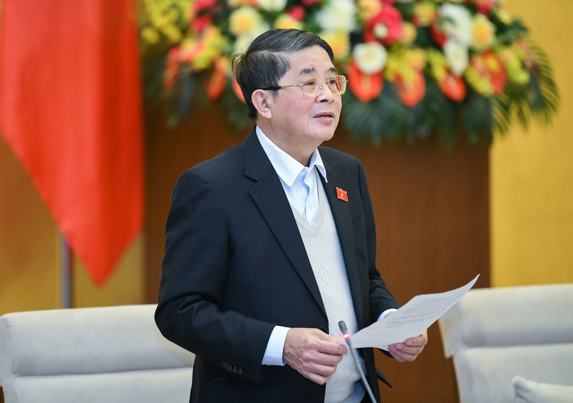 Phó Chủ tịch Quốc hội Nguyễn Đức Hải. Ảnh: Phạm Thắng