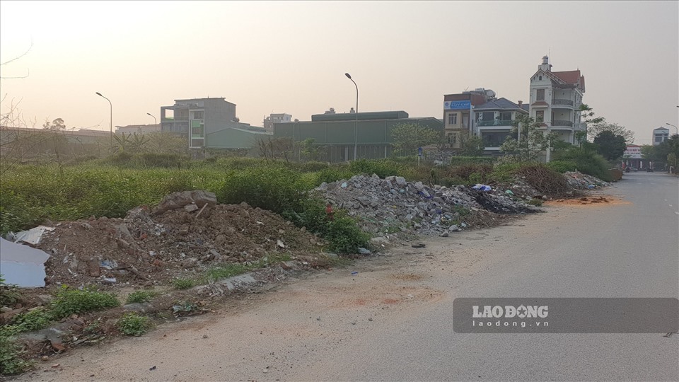 Khu vực dự án đất dân cư dịch vụ Đồng Sen khiến lãnh đạo Sở Tài chính Bắc Ninh, TP.Từ Sơn bị bắt. Ảnh: Trần Tuấn.