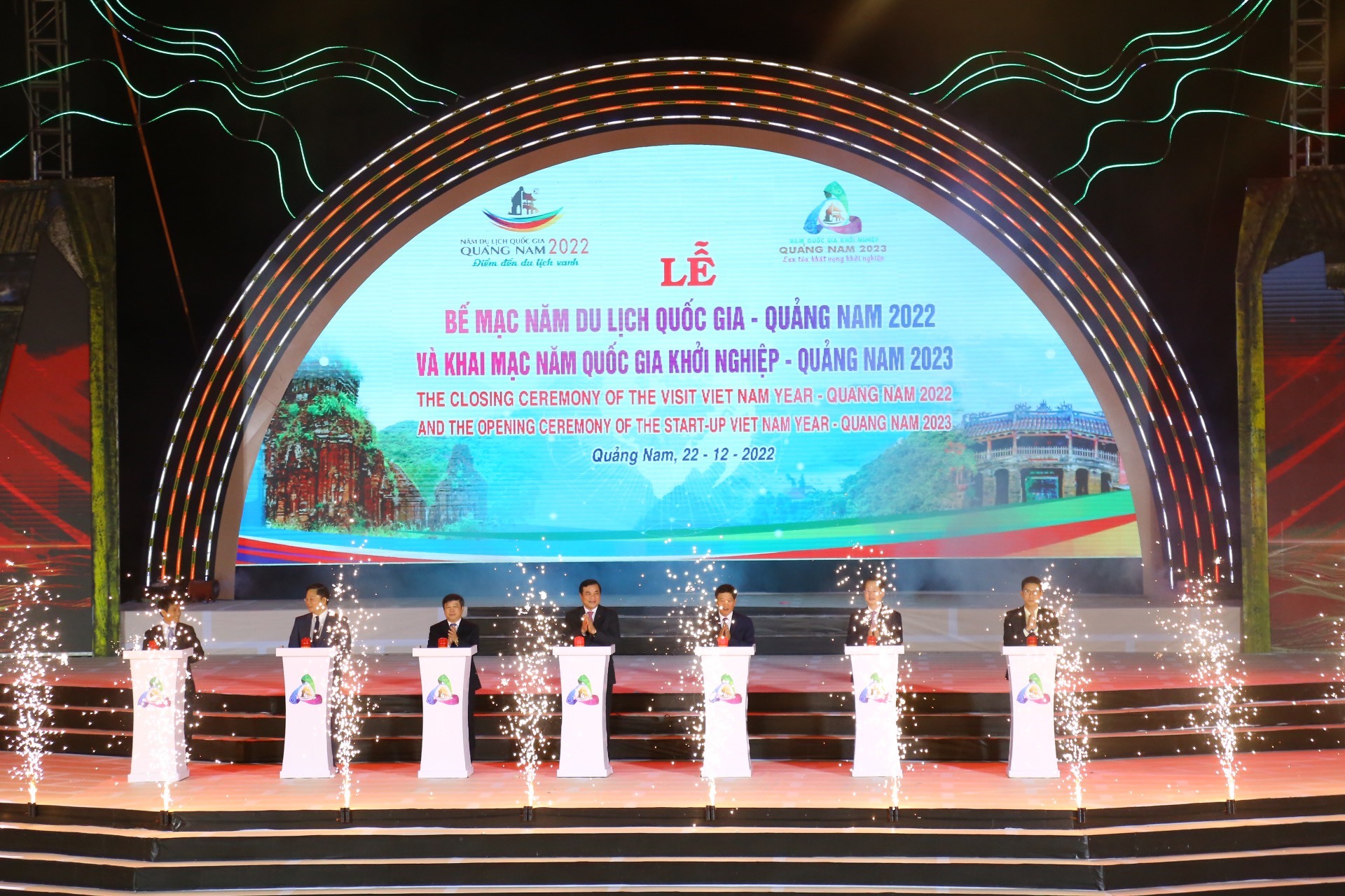 Khai mạc Năm Quốc gia khởi nghiệp 2023. Ảnh: Nguyễn Linh