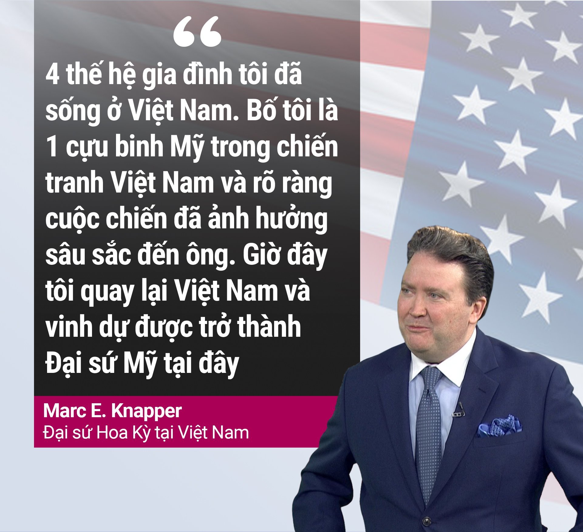 Đại sứ Hoa kỳ Marc Knapper