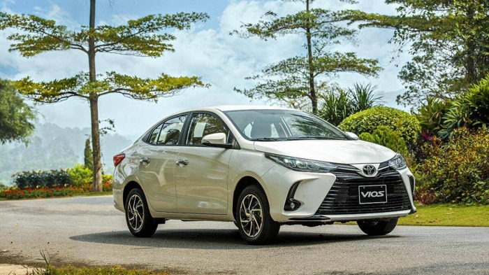 Các mẫu sedan hạng B như Hyundai Accent, Toyota Vios, Honda City… đều đang được áp dụng chương trình khuyến mại. Ảnh: Toyota Việt Nam