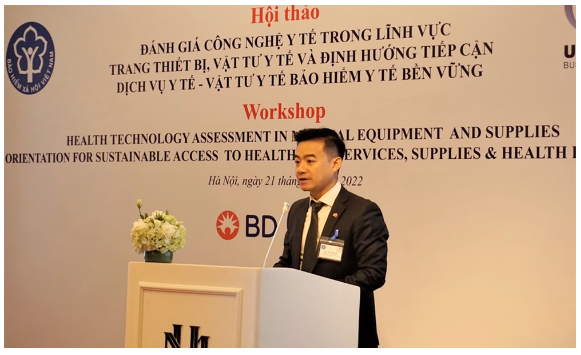 Ông Vũ Tú Thành- đại diện USABC phát biểu tại Hội thảo.