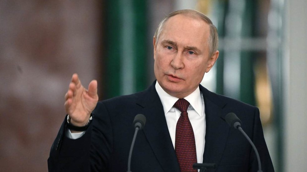 Tổng thống Vladimir Putin nói Nga muốn chấm dứt xung đột Ukraina. Ảnh: Kremlin/Sputnik