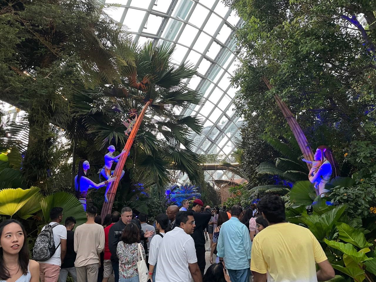 Khu vực trải nghiệm nằm ở Cloud Forest (Khu rừng trên mây) với không gian đi bộ nhập vai ảo diệu dựa theo bối cảnh của bom tấn từ đạo diễn James Cameron, Avatar.