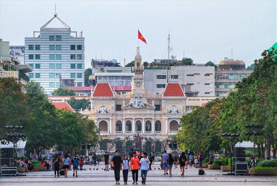 TPHCM là điểm đến du lịch thú vị thu hút nhiều du khách trong và ngoài nước. Ảnh: Anh Tú