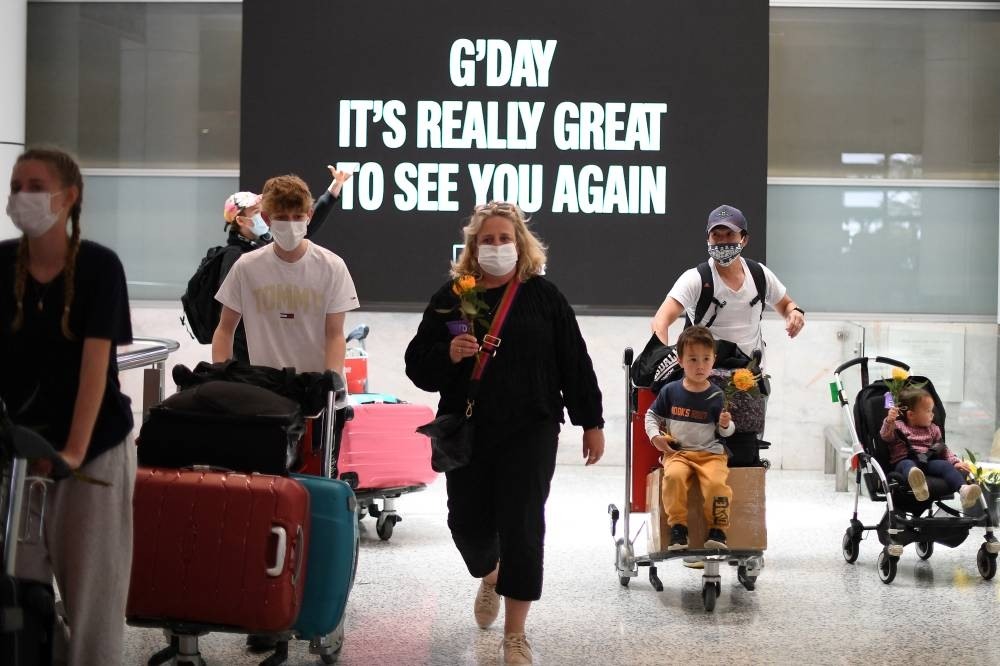 Sân bay Sydney, Australia. Ảnh: AFP