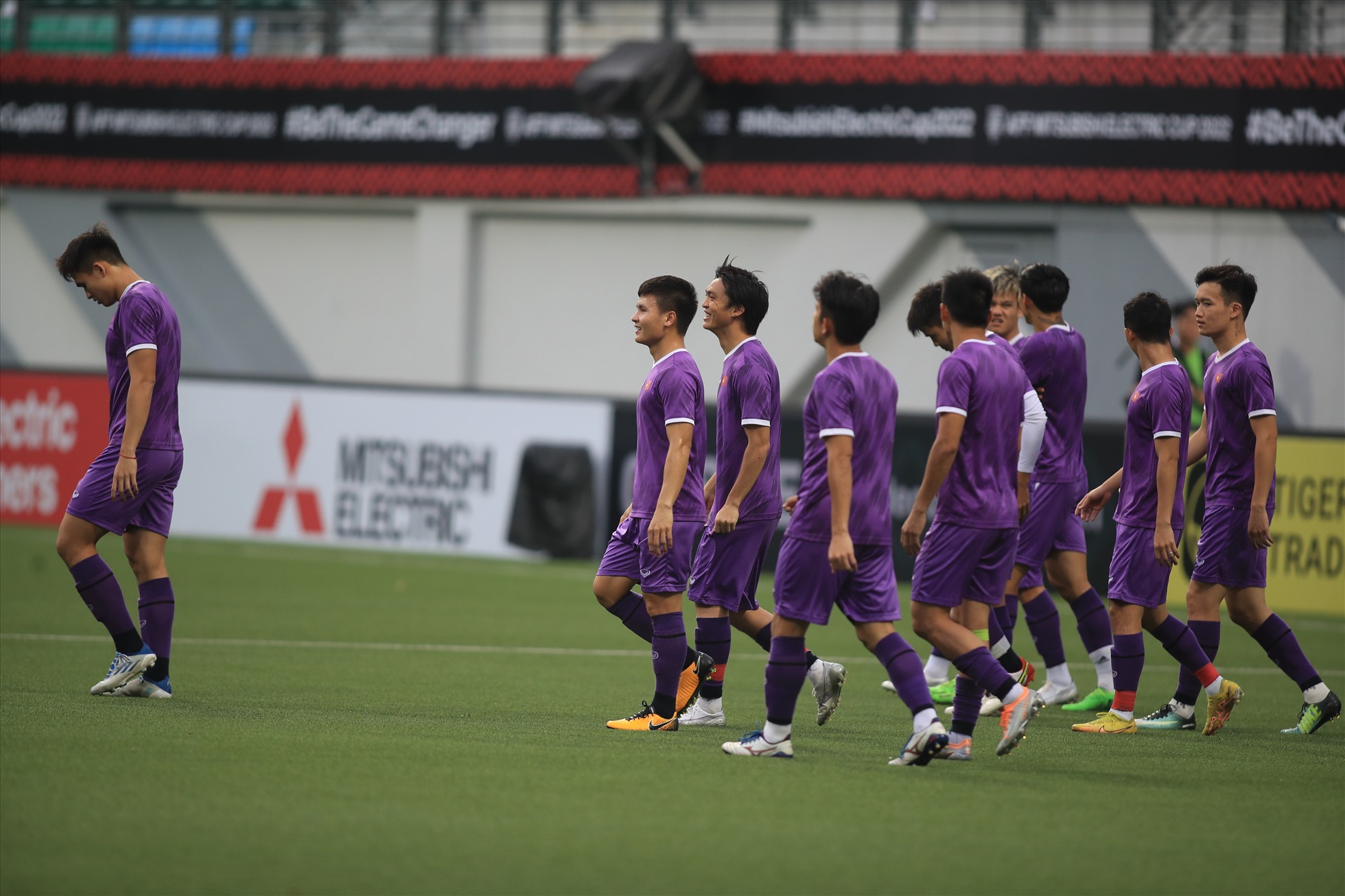 Toàn đội đều đã sẵn sàng để bước vào trận đấu với chủ nhà Singapore vào lúc 19h30 ngày 30.12.
