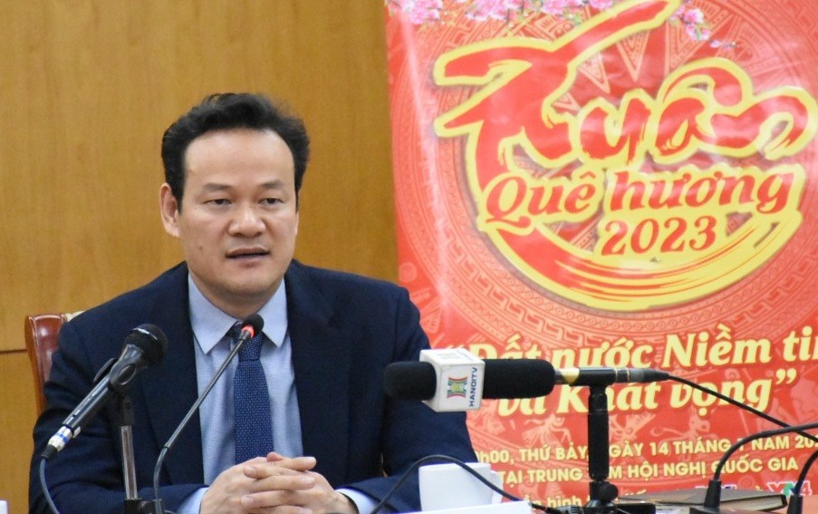 Phó Chủ nhiệm Ủy ban Nhà nước về người Việt Nam ở nước ngoài Mai Phan Dũng. Ảnh: Ái Vân