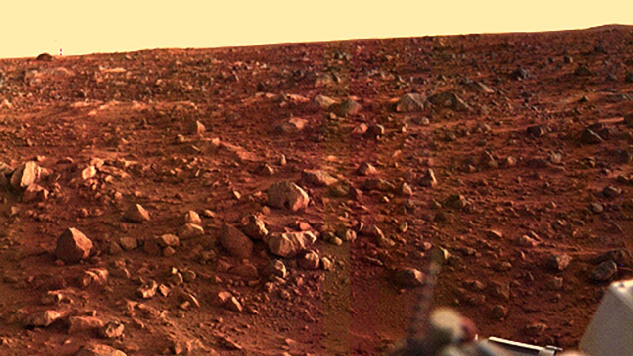 Tàu đổ bộ Viking 1 được thiết kế để tìm kiếm bằng chứng về sự sống trên sao Hỏa. Ảnh: NASA