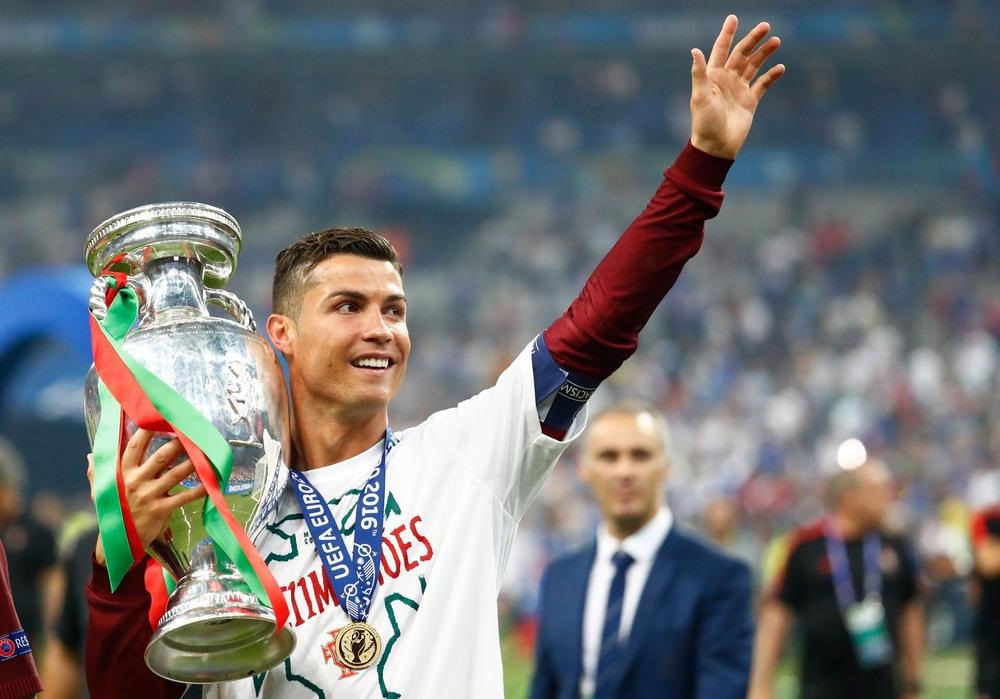 Ronaldo mang đến kỷ nguyên thành công nhất cho đội tuyển Bồ Đào Nha. Ảnh: UEFA