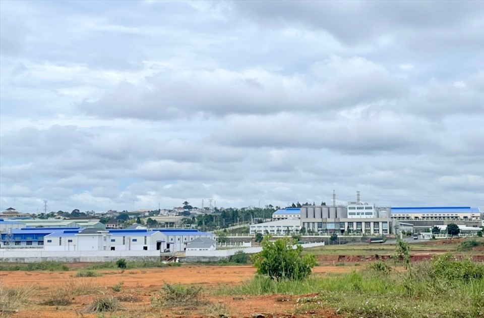 Khu công nghiệp ở thành phố Bảo Lộc, tỉnh Lâm Đồng. Ảnh: Phan Tuấn