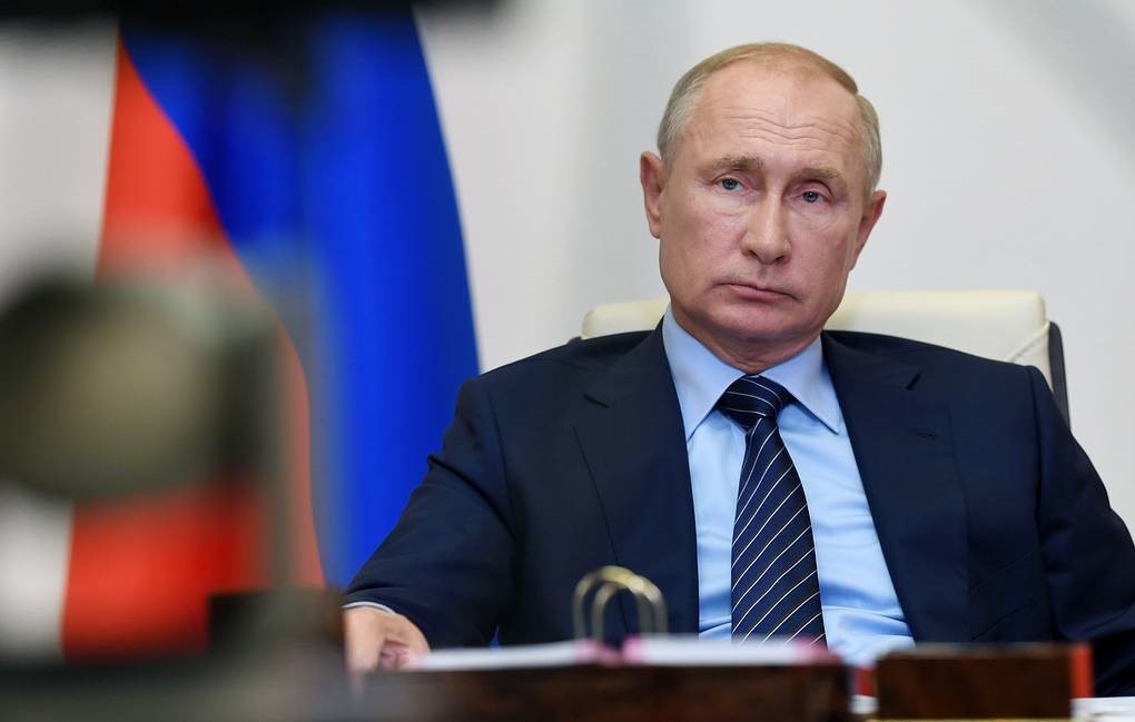 Tổng thống Vladimir Putin đã lèo lái con tàu kinh tế Nga vượt qua những sóng gió trong năm 2022. Ảnh: Điện Kremlin