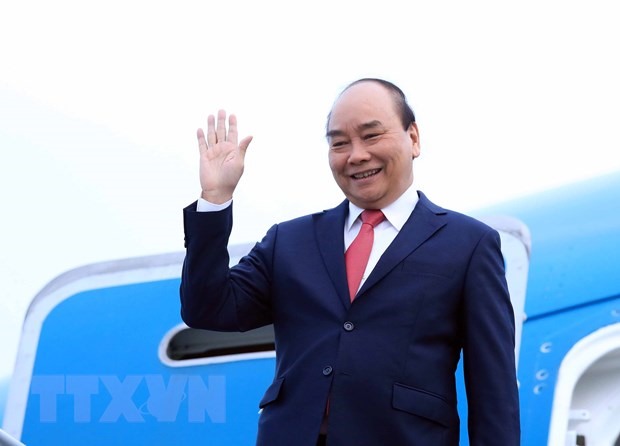 Chủ tịch nước Nguyễn Xuân Phúc thăm cấp nhà nước tới Đại Hàn Dân Quốc từ ngày 4-6.12. Ảnh: TTXVN