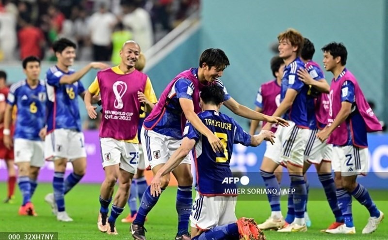 Tuyển Nhật Bản tạo ra nhiều bất ngờ cho World Cup 2022. Ảnh: AFP